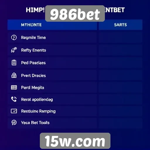 Métodos de pagamento disponíveis na 986bet